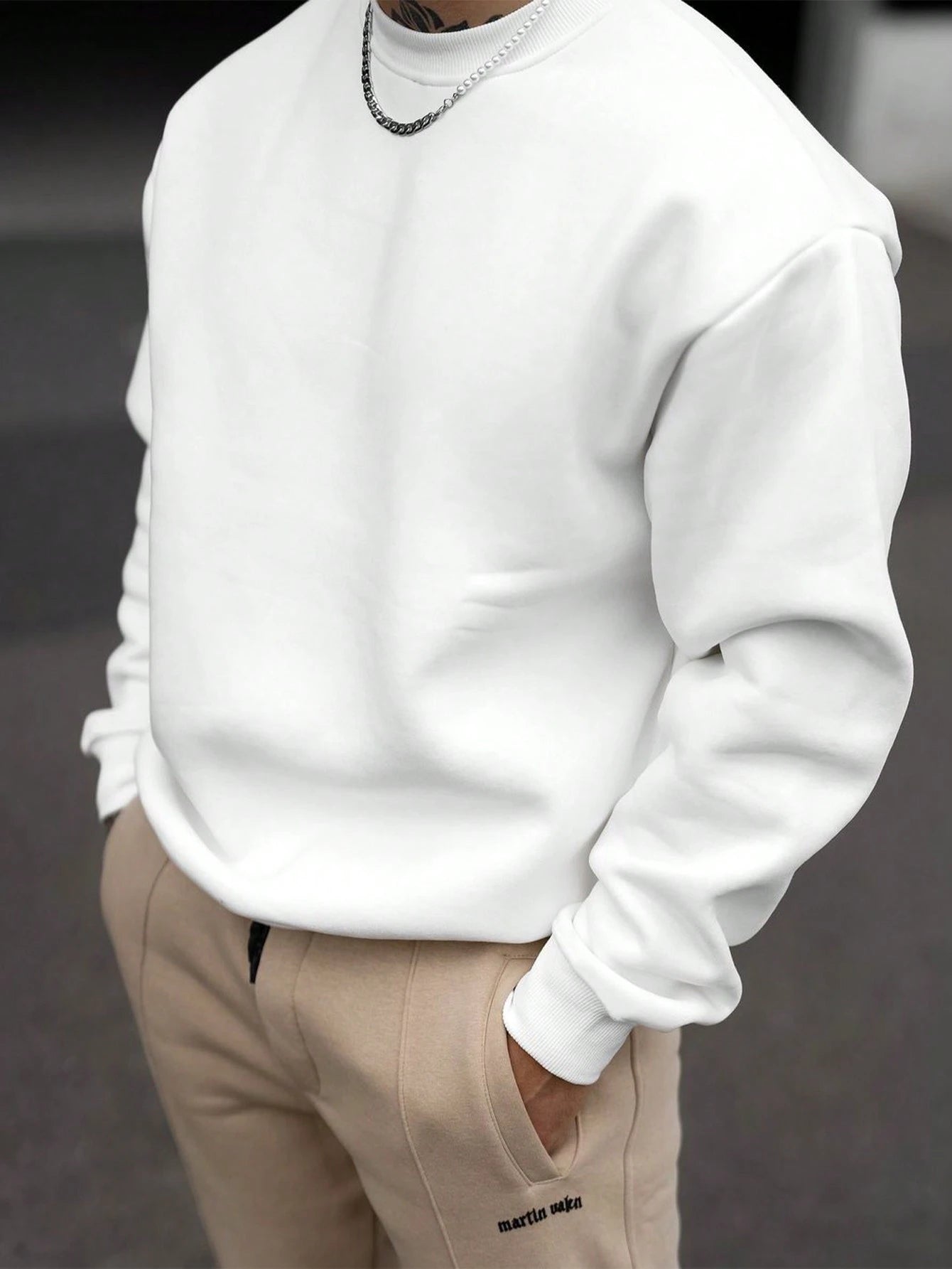 Suéter Masculino Liso - Suéter Amsterdã