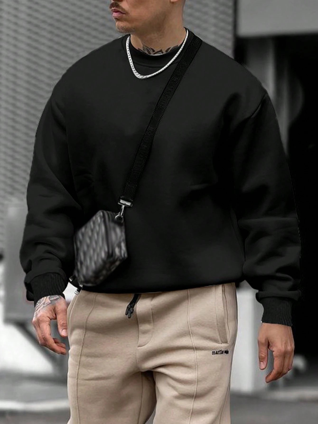 Suéter Masculino Liso - Suéter Amsterdã