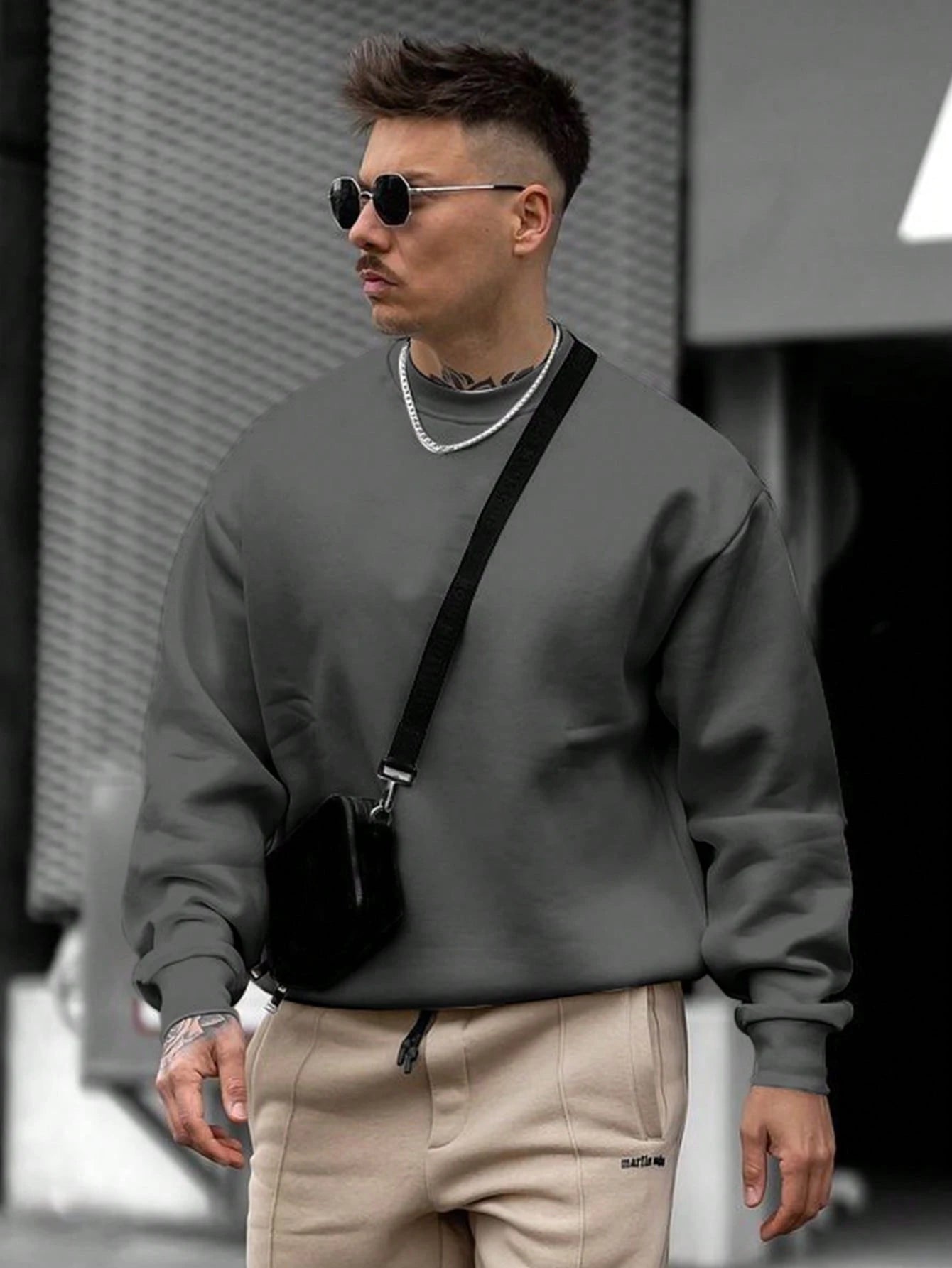 Suéter Masculino Liso - Suéter Amsterdã