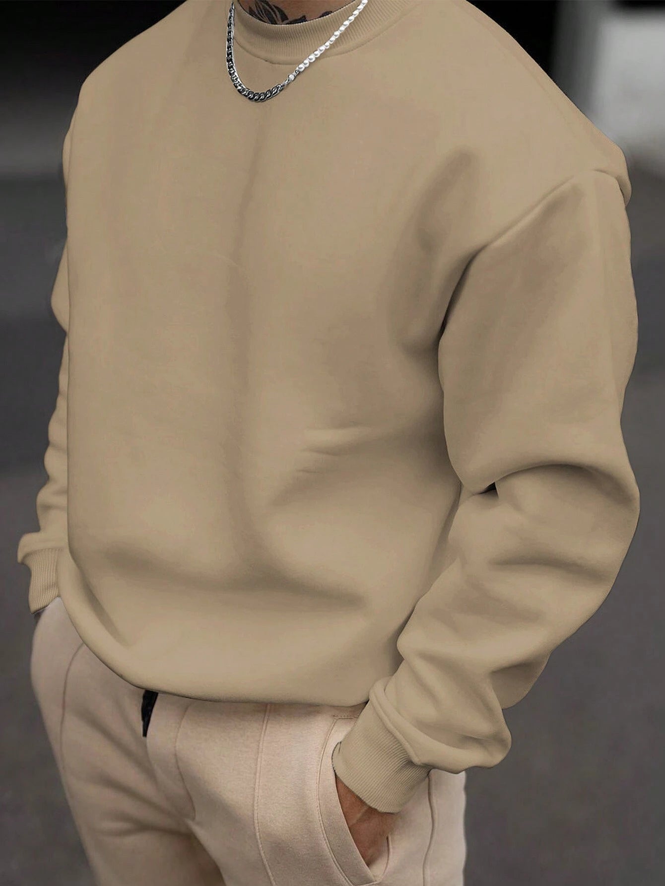 Suéter Masculino Liso - Suéter Amsterdã