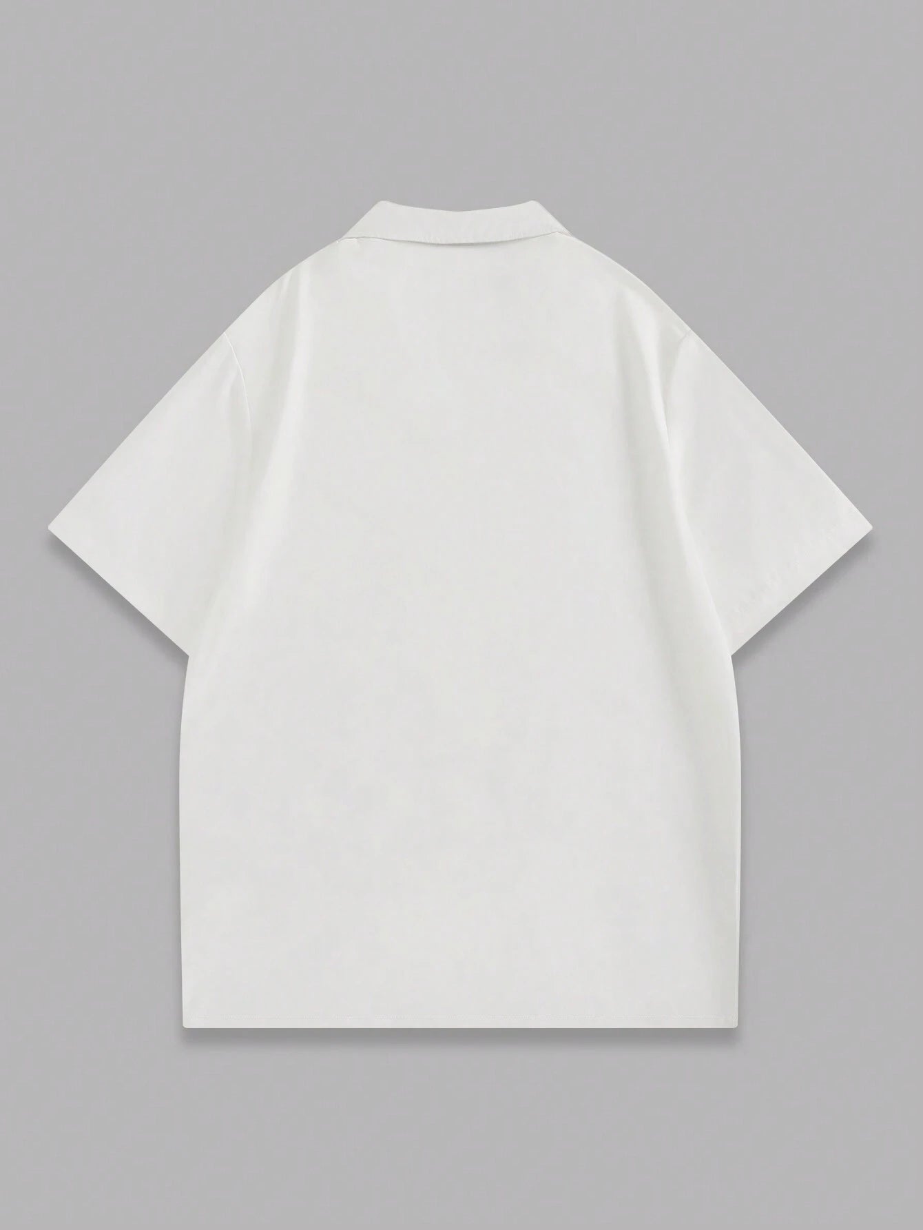 Camisa de Botão Branca com Anjos - Camisa Angel Legacy