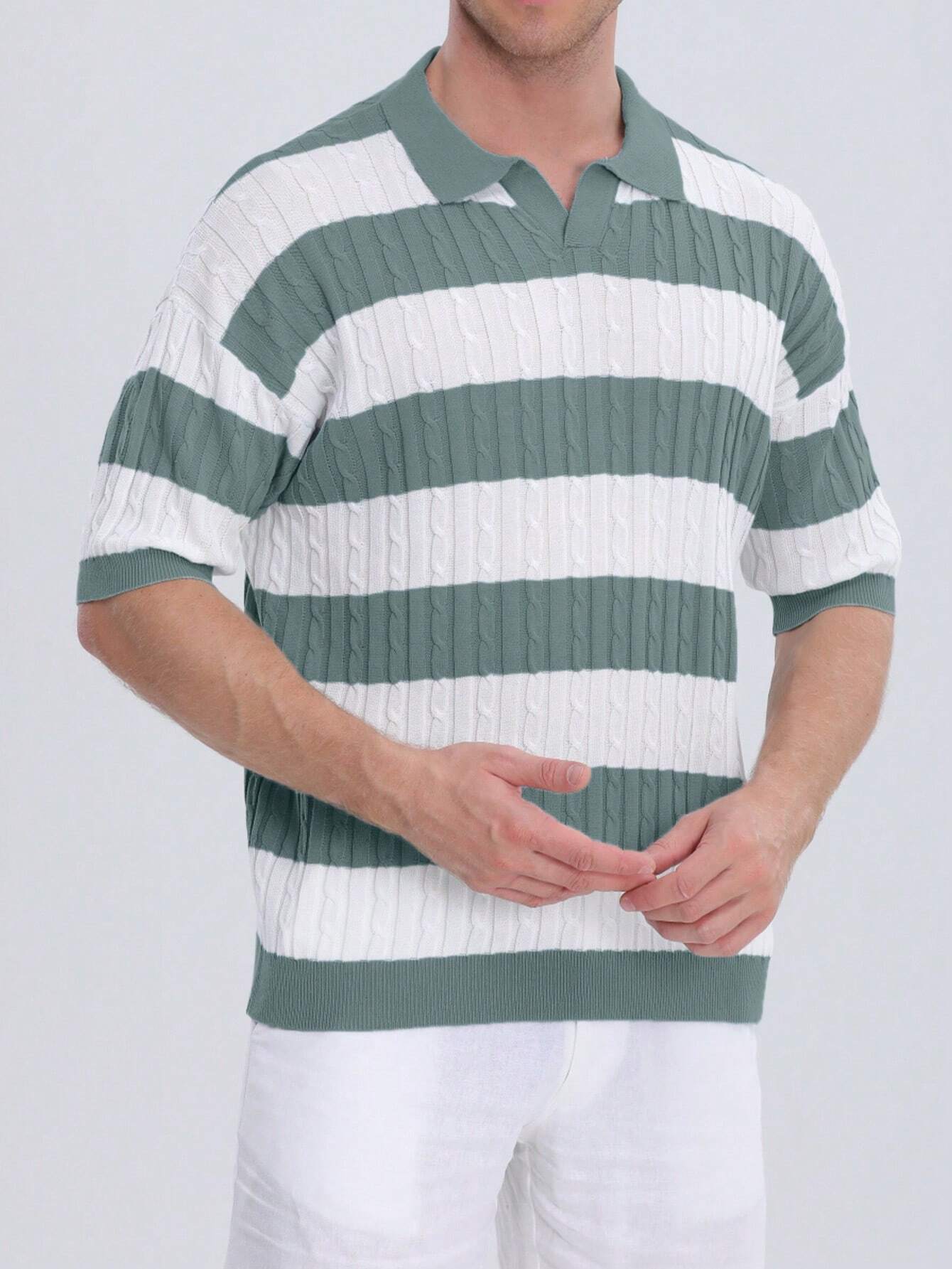 Camisa Polo Texturizada - Camisa Bérgamo