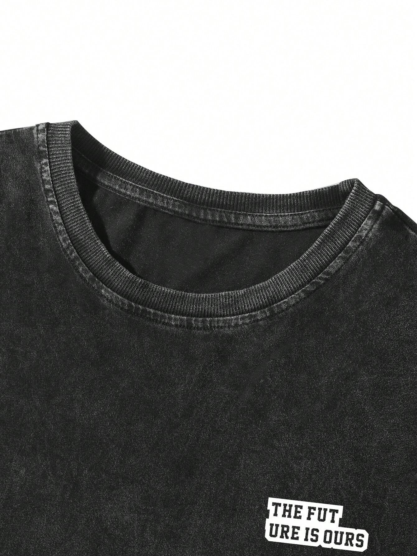 Camiseta Masculina Estonada Oversized - T-Shirt Futury Lady