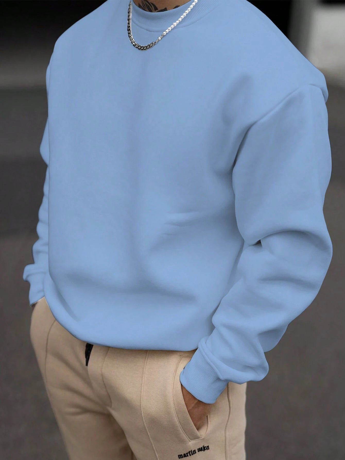 Suéter Masculino Liso - Suéter Amsterdã