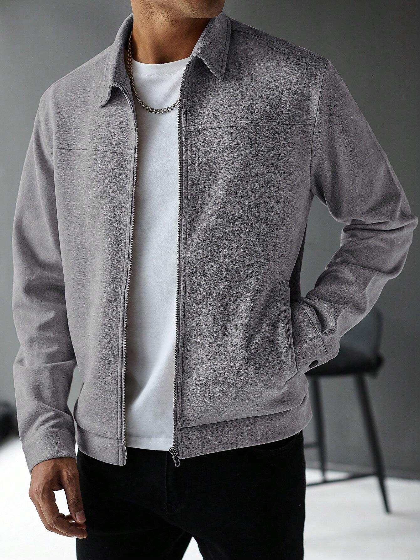 Jaqueta Masculina com Zíper - Jaqueta Melbourne