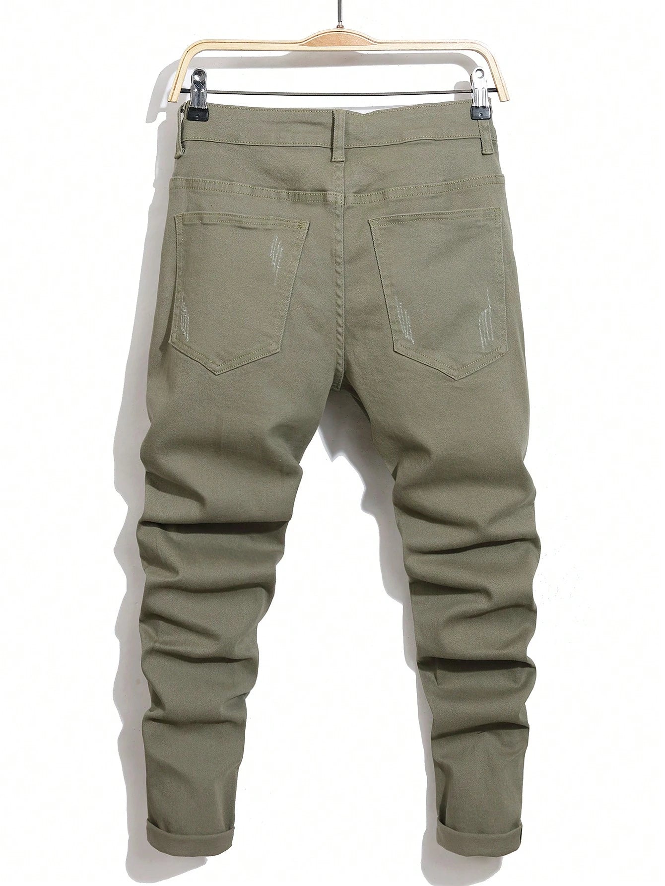 Calça Jeans Masculina Rasgada com Detalhes - Calça Melbourne