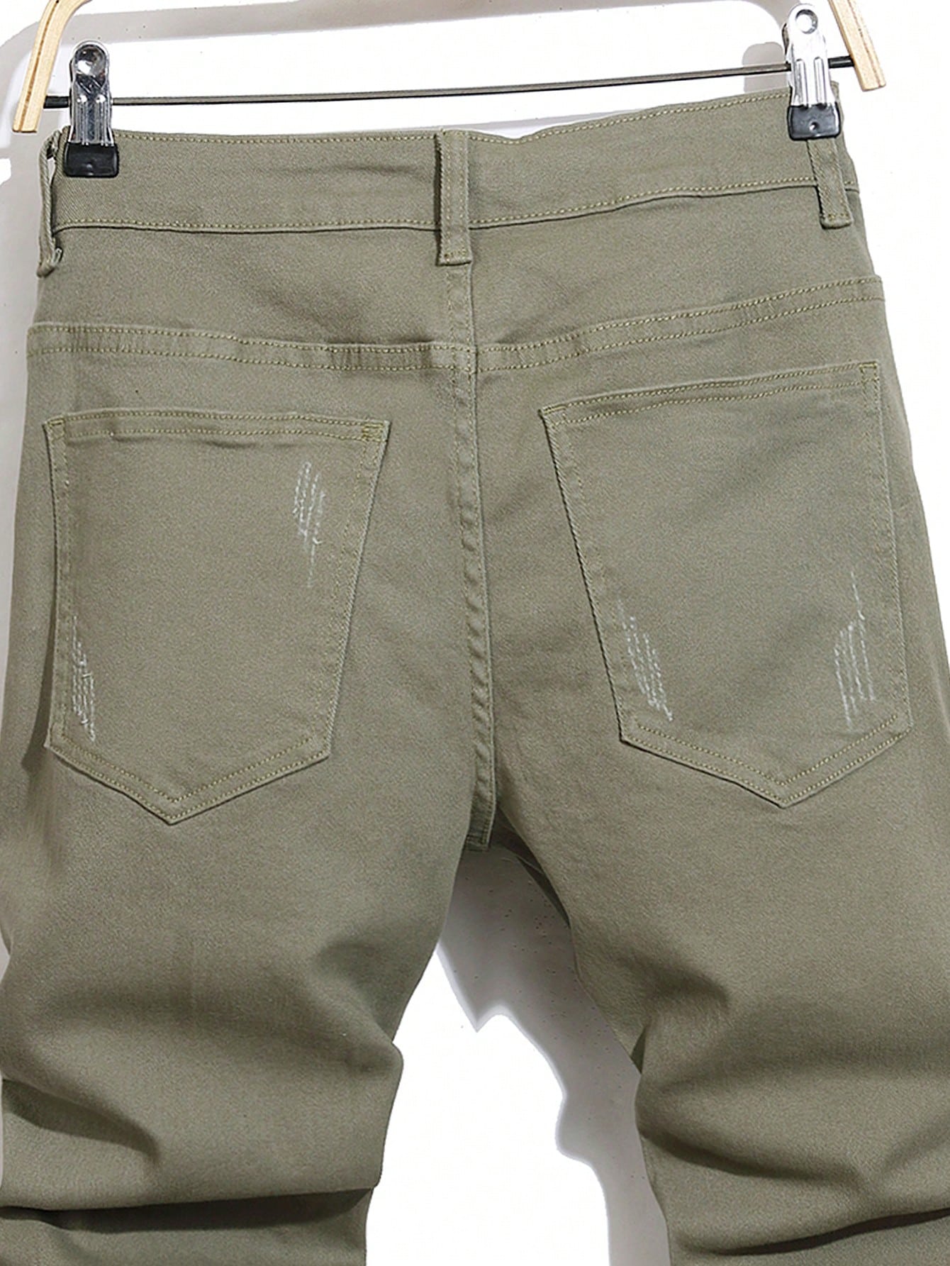 Calça Jeans Masculina Rasgada com Detalhes - Calça Melbourne