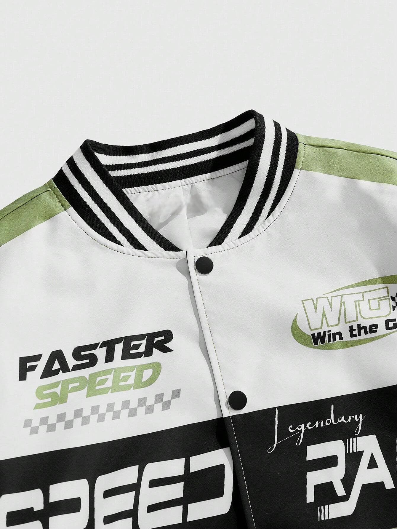 Jaqueta Masculina Esportiva - Jaqueta Speed Racing