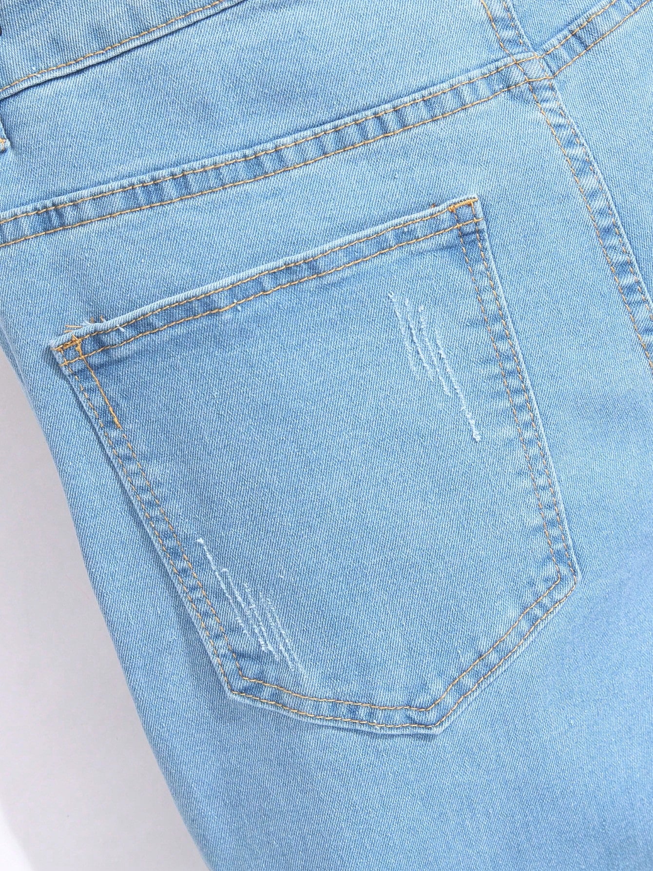 Calça Jeans Masculina Rasgada com Detalhes - Calça Melbourne
