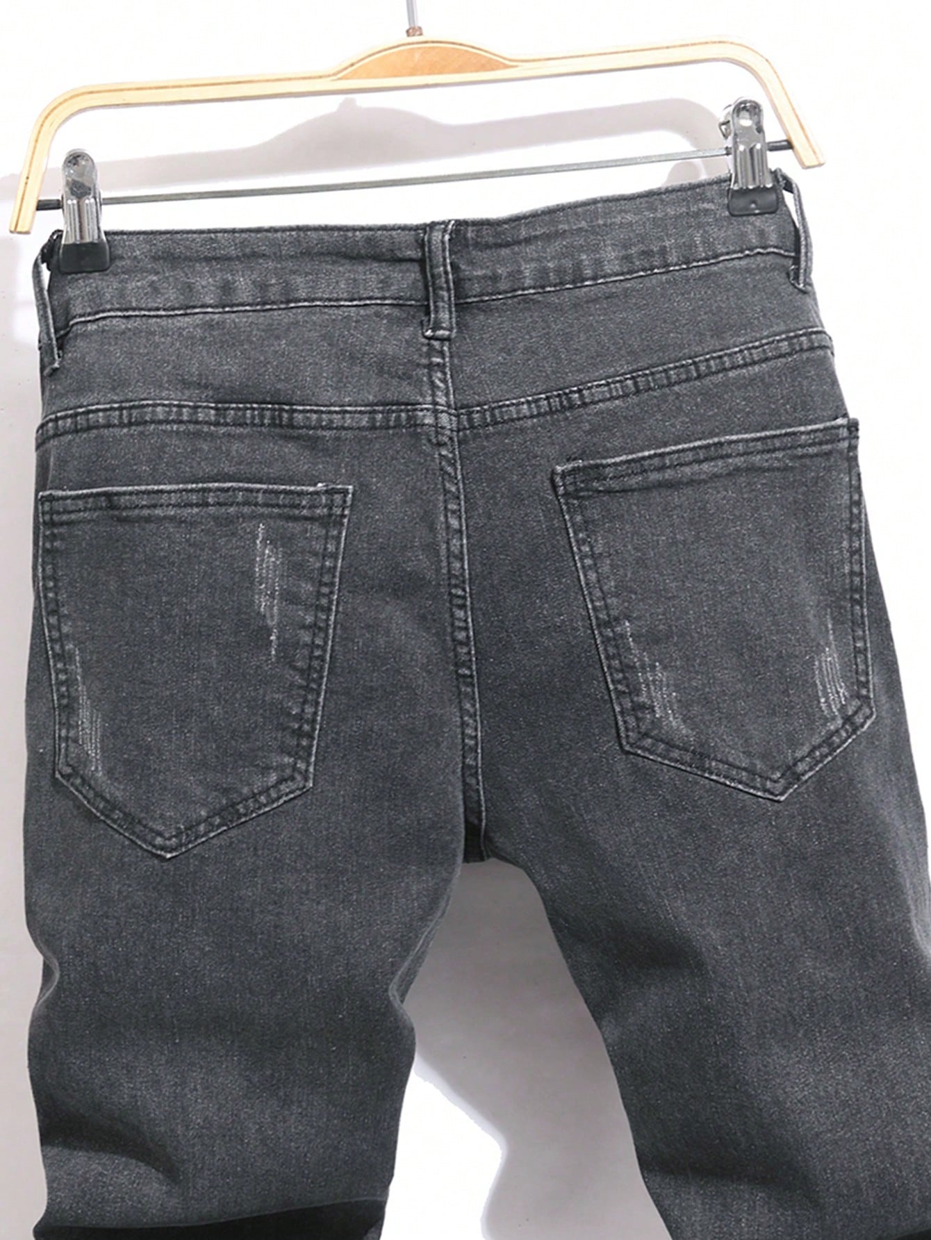 Calça Jeans Masculina Rasgada com Detalhes - Calça Melbourne