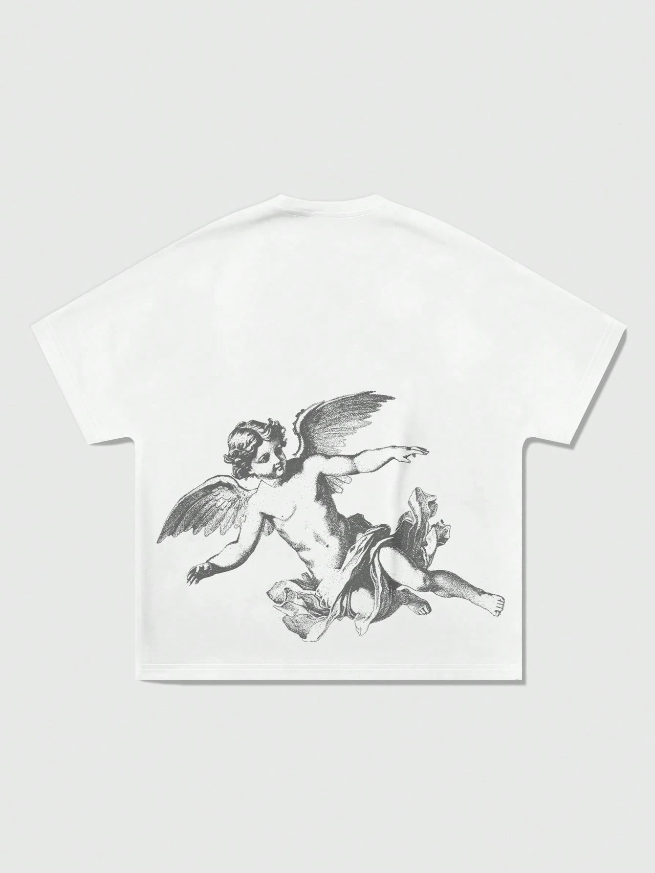 Camiseta Oversized Masculina - T-shirt Living Angels