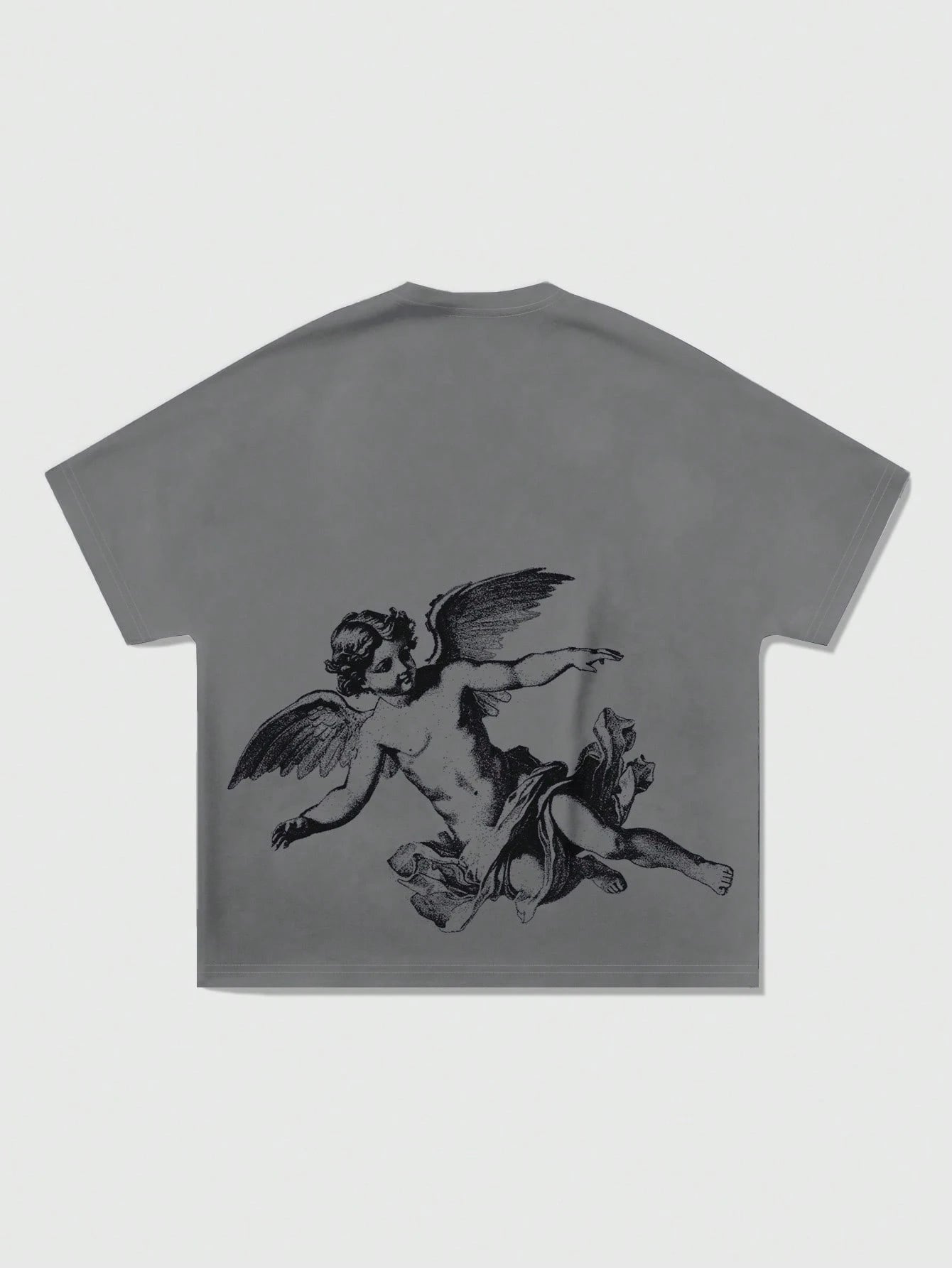 Camiseta Oversized Masculina - T-shirt Living Angels