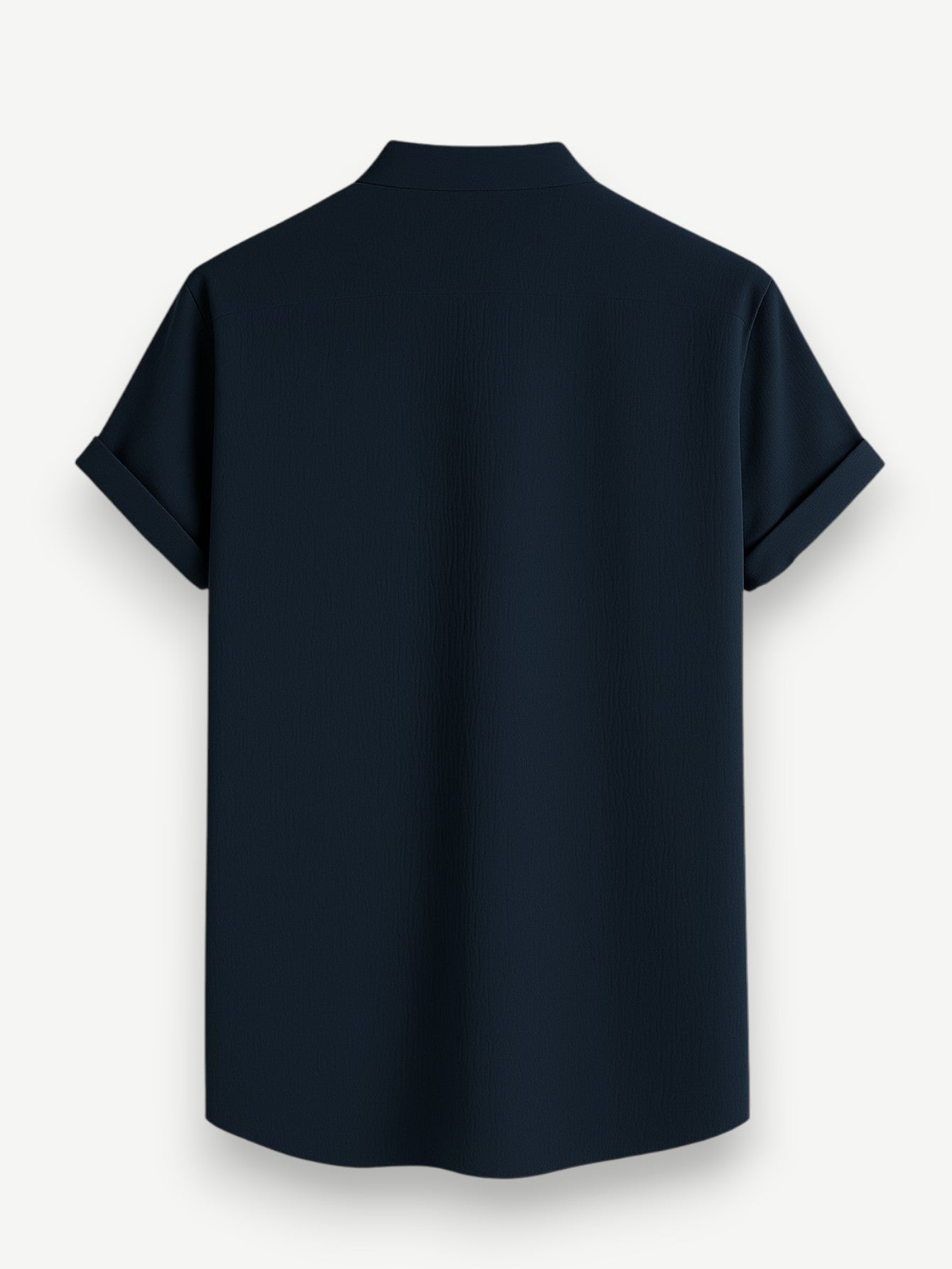 Camisa de Botão Masculina Gola Padre- Camisa Santorini