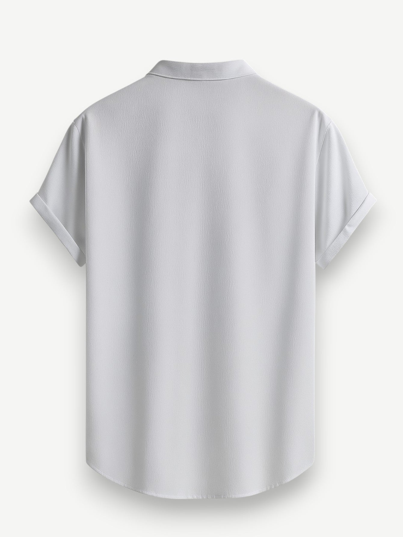 Camisa de Botão Masculina Gola Padre- Camisa Santorini