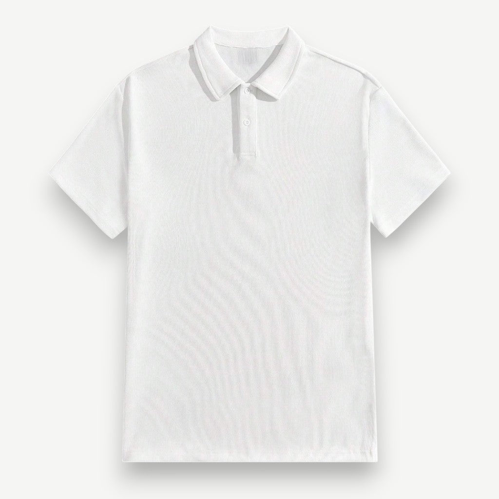 Camisa Polo Texturizada - Camisa Atenas