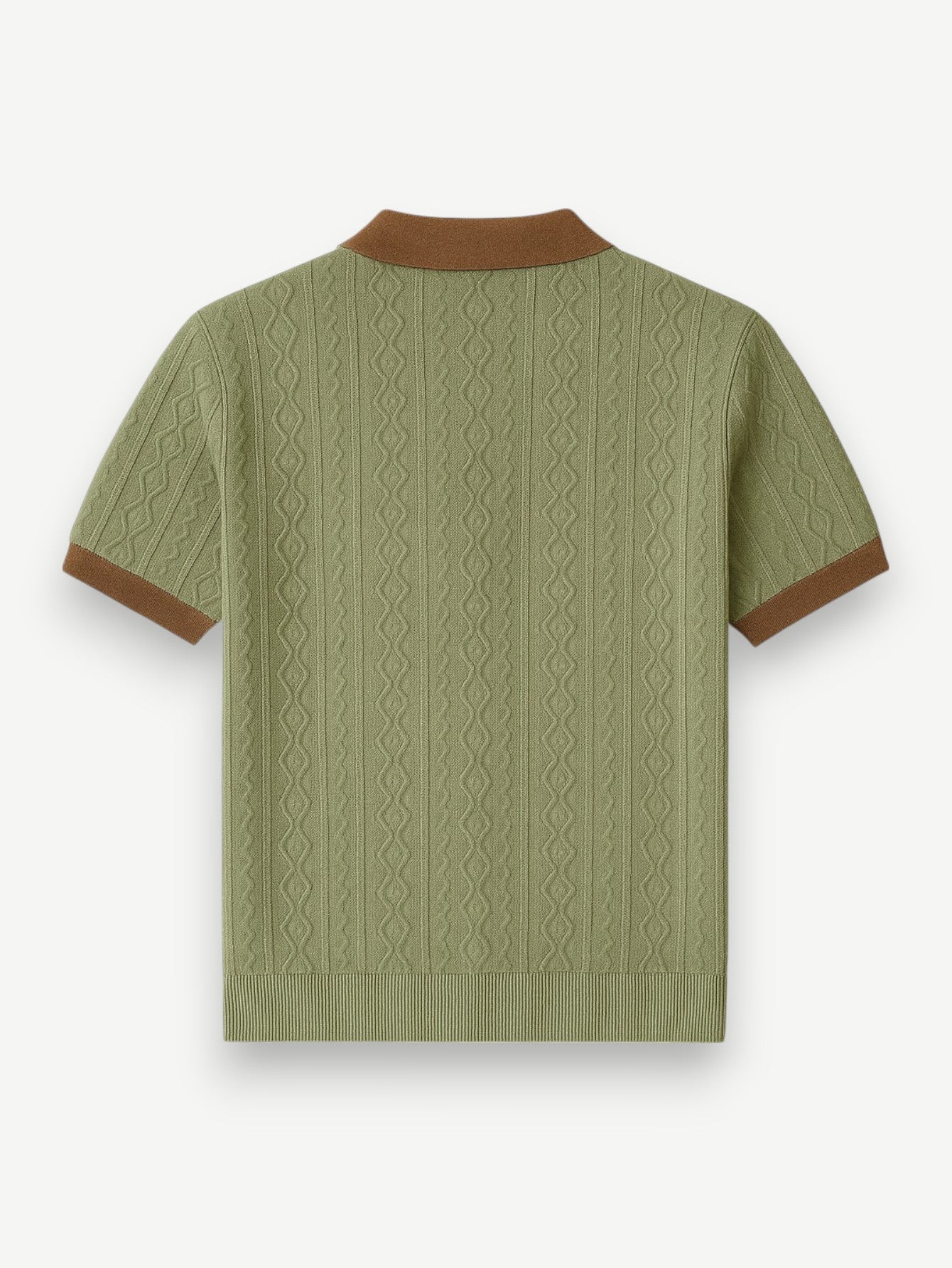 Camisa Polo Masculina Texturizada - Camisa Ravello