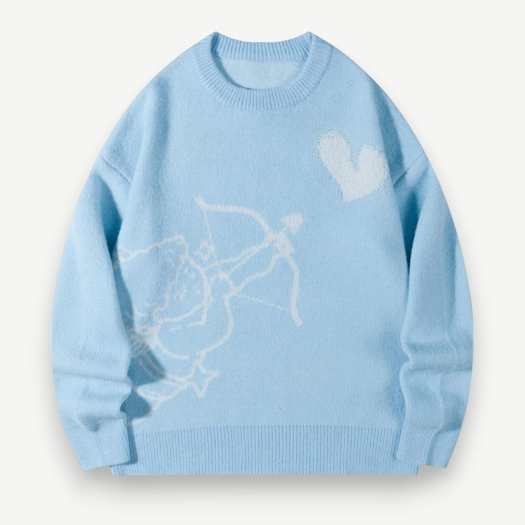 Suéter Masculino Estampado - Suéter Cupid Love