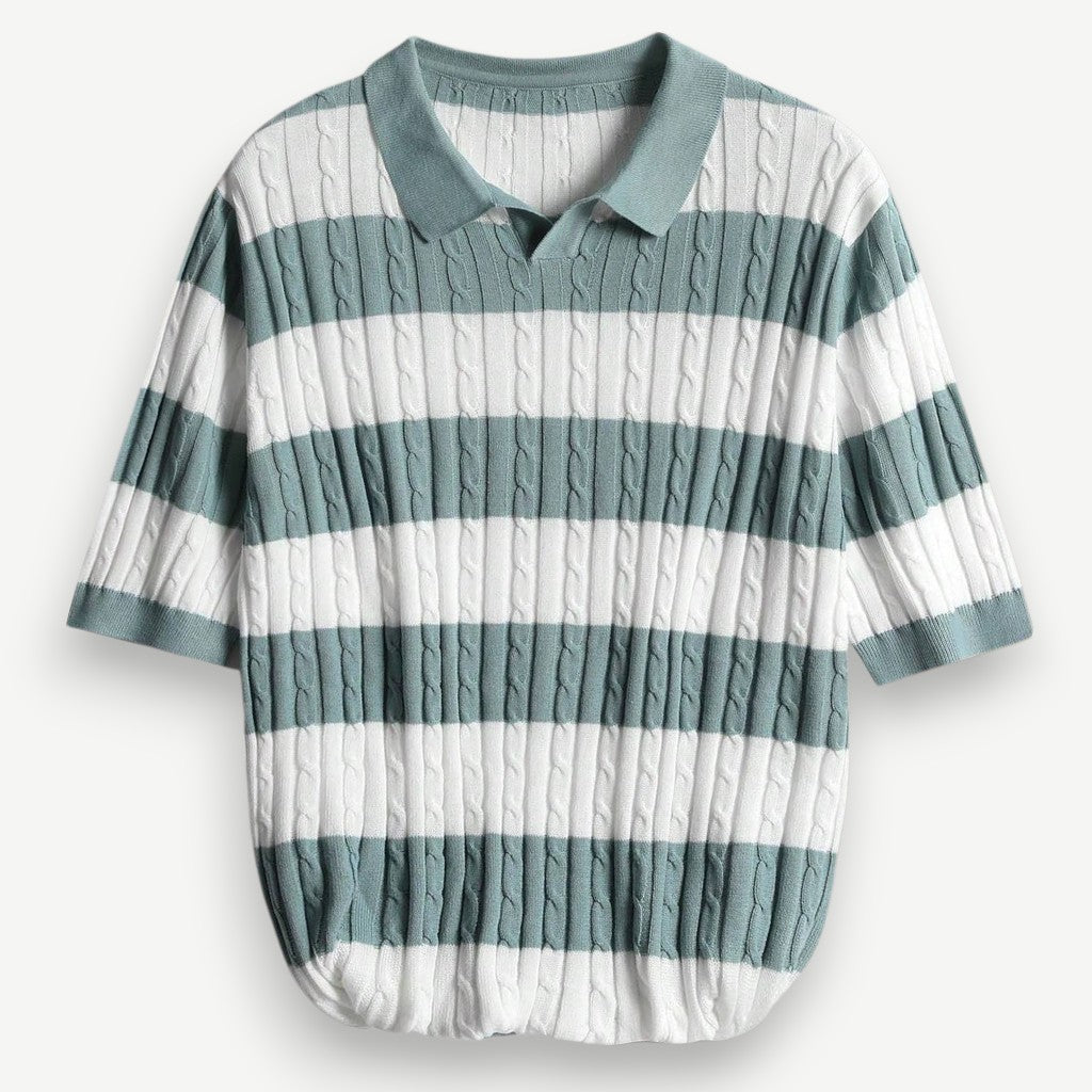 Camisa Polo Texturizada - Camisa Bérgamo