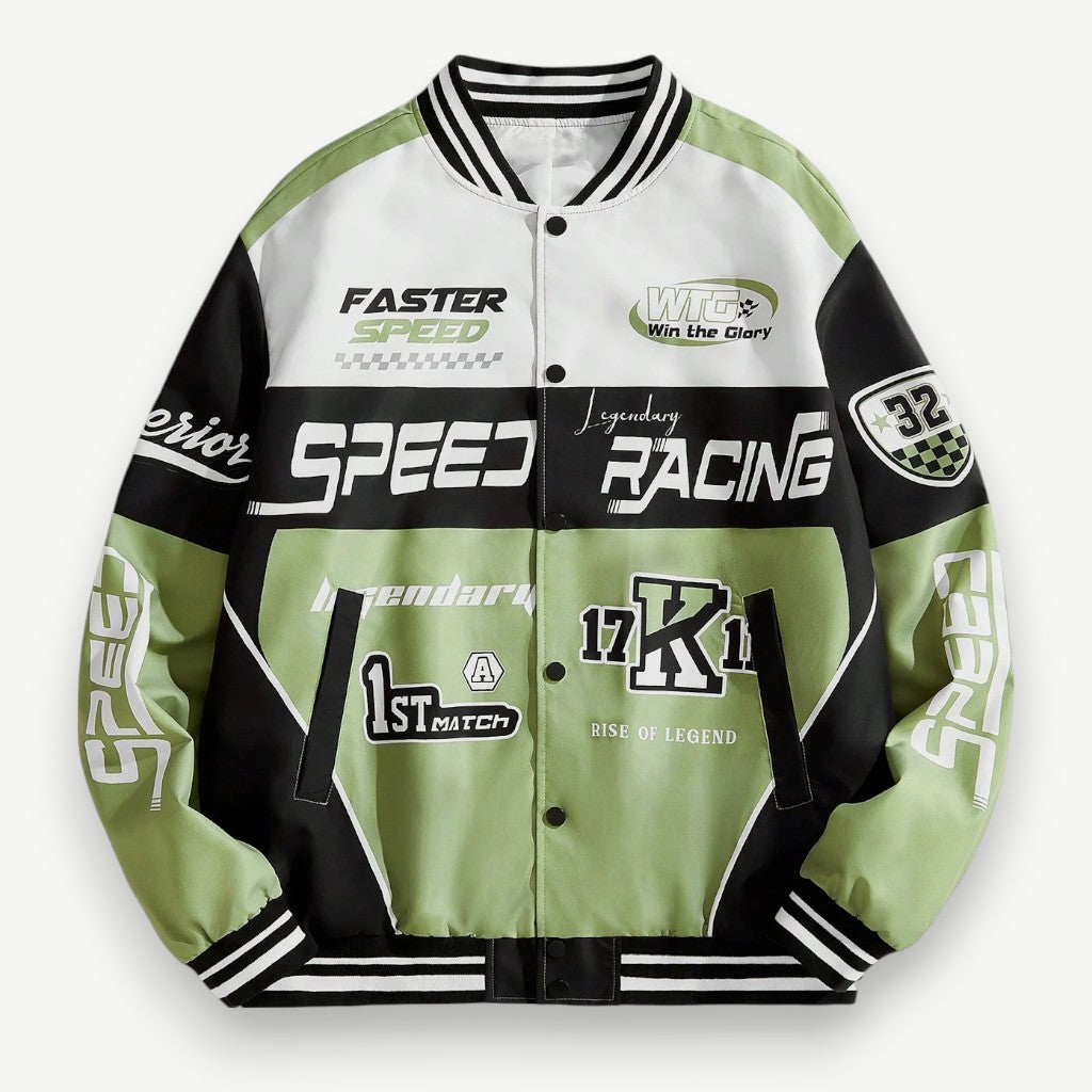 Jaqueta Masculina Esportiva - Jaqueta Speed Racing