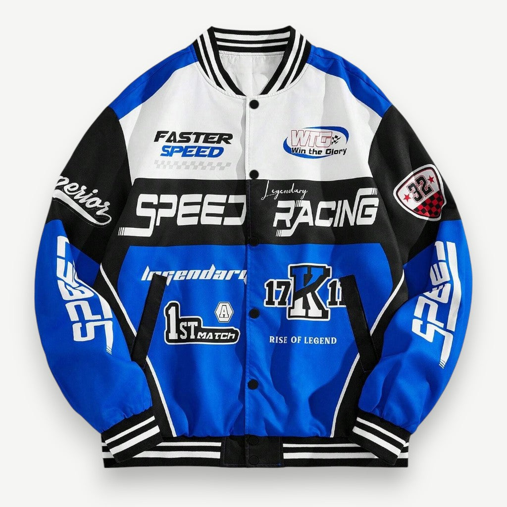 Jaqueta Masculina Esportiva - Jaqueta Speed Racing
