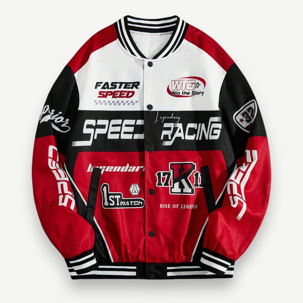 Jaqueta Masculina Esportiva - Jaqueta Speed Racing