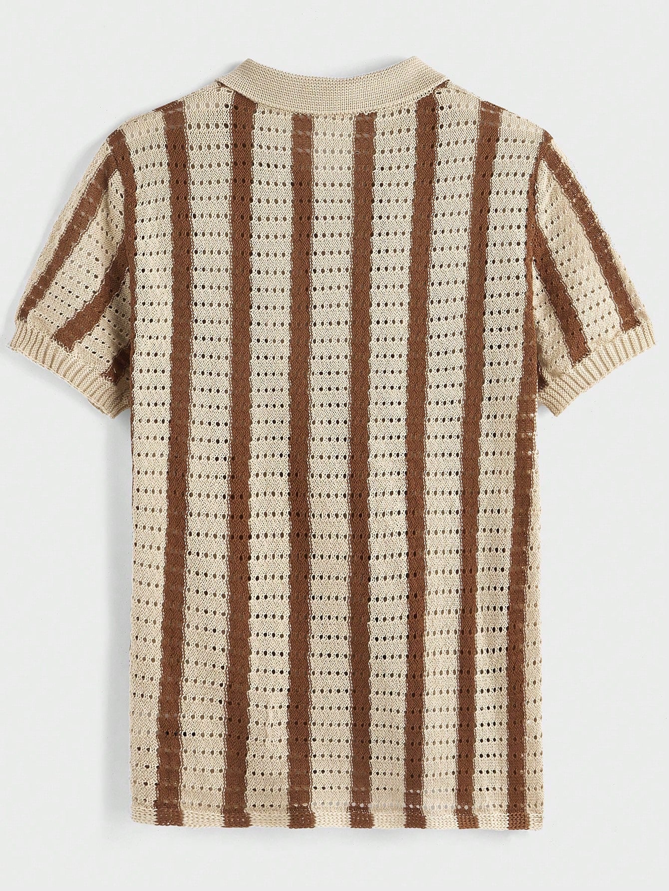 Camisa de Botão em Tricô Leve - Camisa Phuket