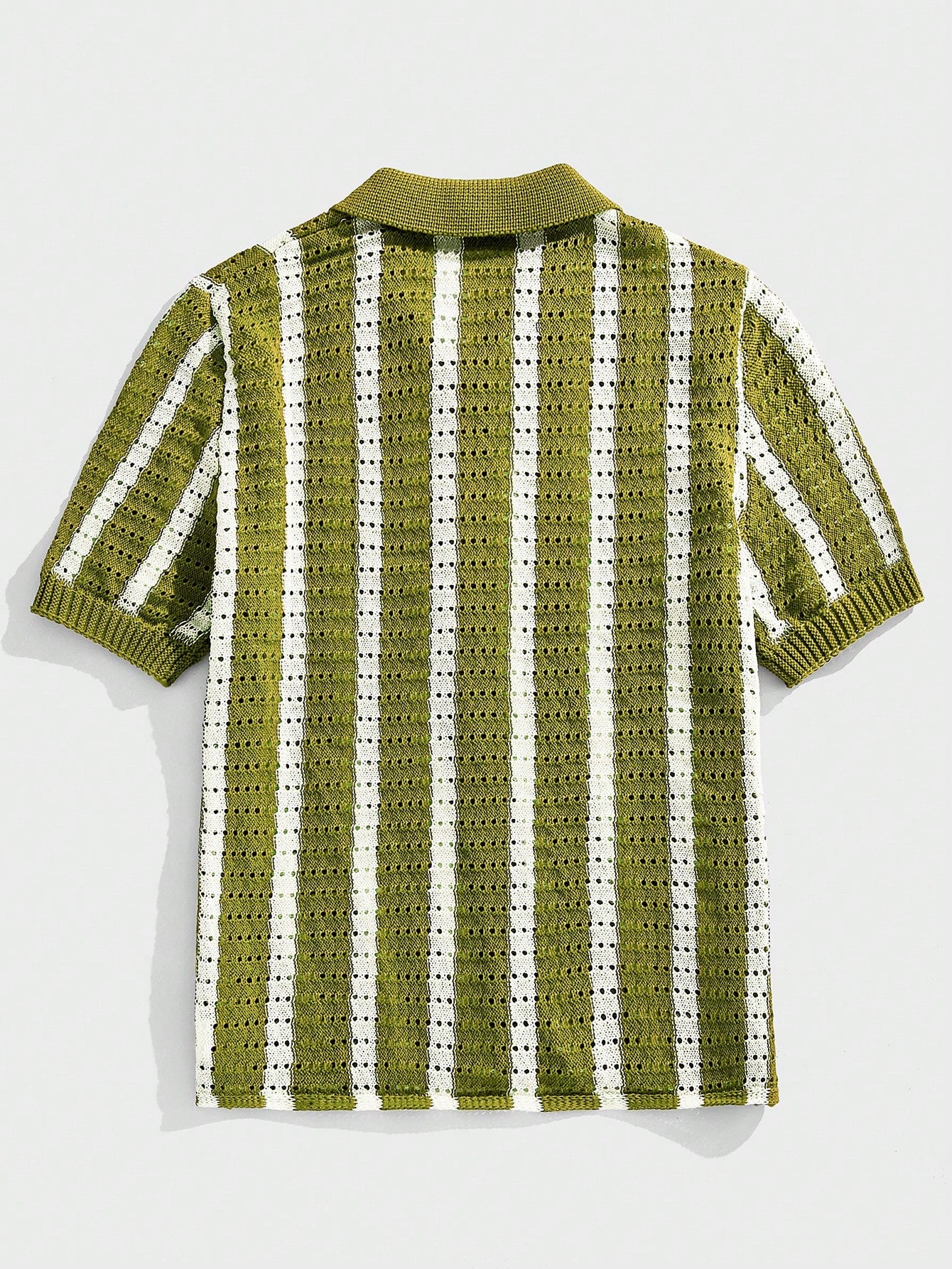 Camisa de Botão em Tricô Leve - Camisa Phuket