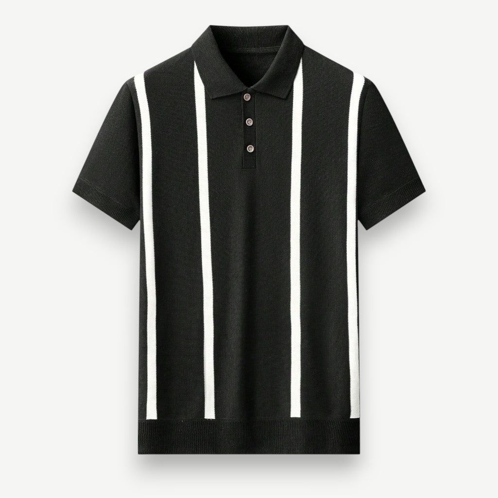 Camisa Polo Listrada Masculina - Camisa Manilla