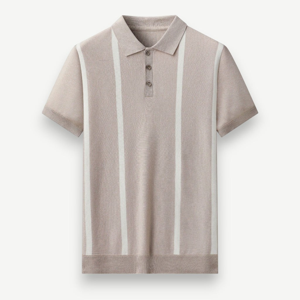 Camisa Polo Listrada Masculina - Camisa Manilla