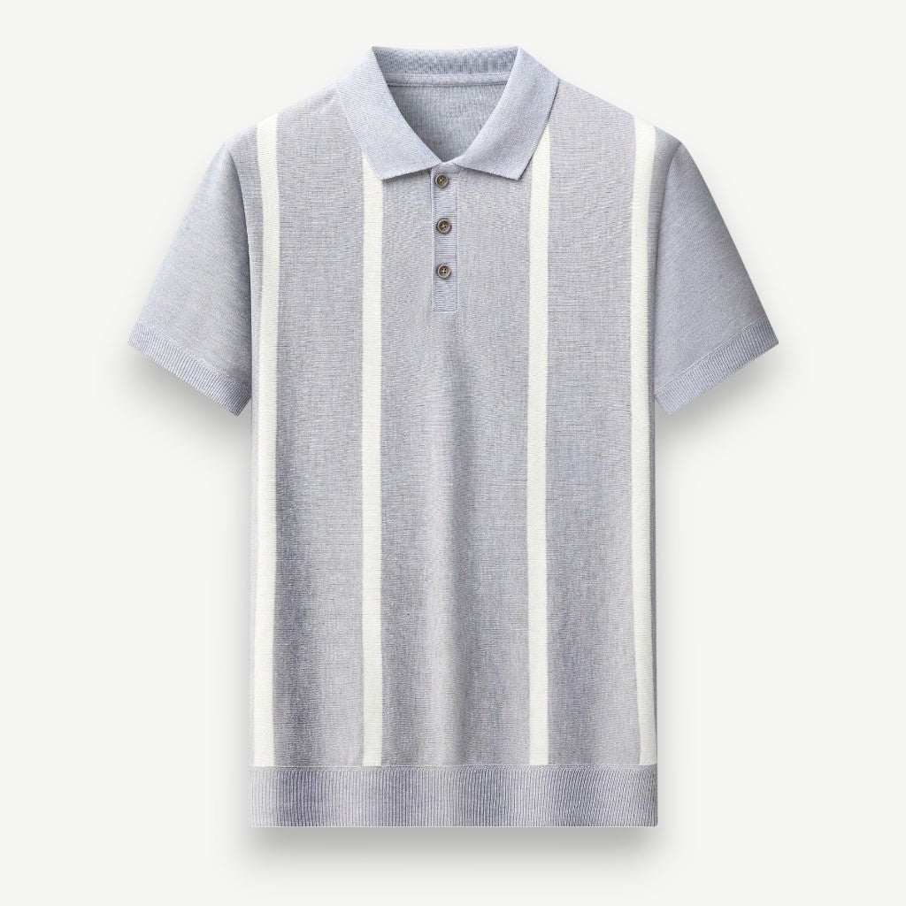Camisa Polo Listrada Masculina - Camisa Manilla