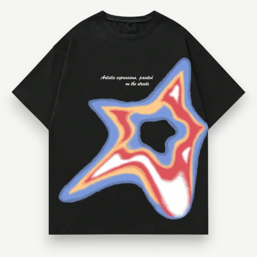 Camiseta Oversized Masculina - T-shirt Termal Art