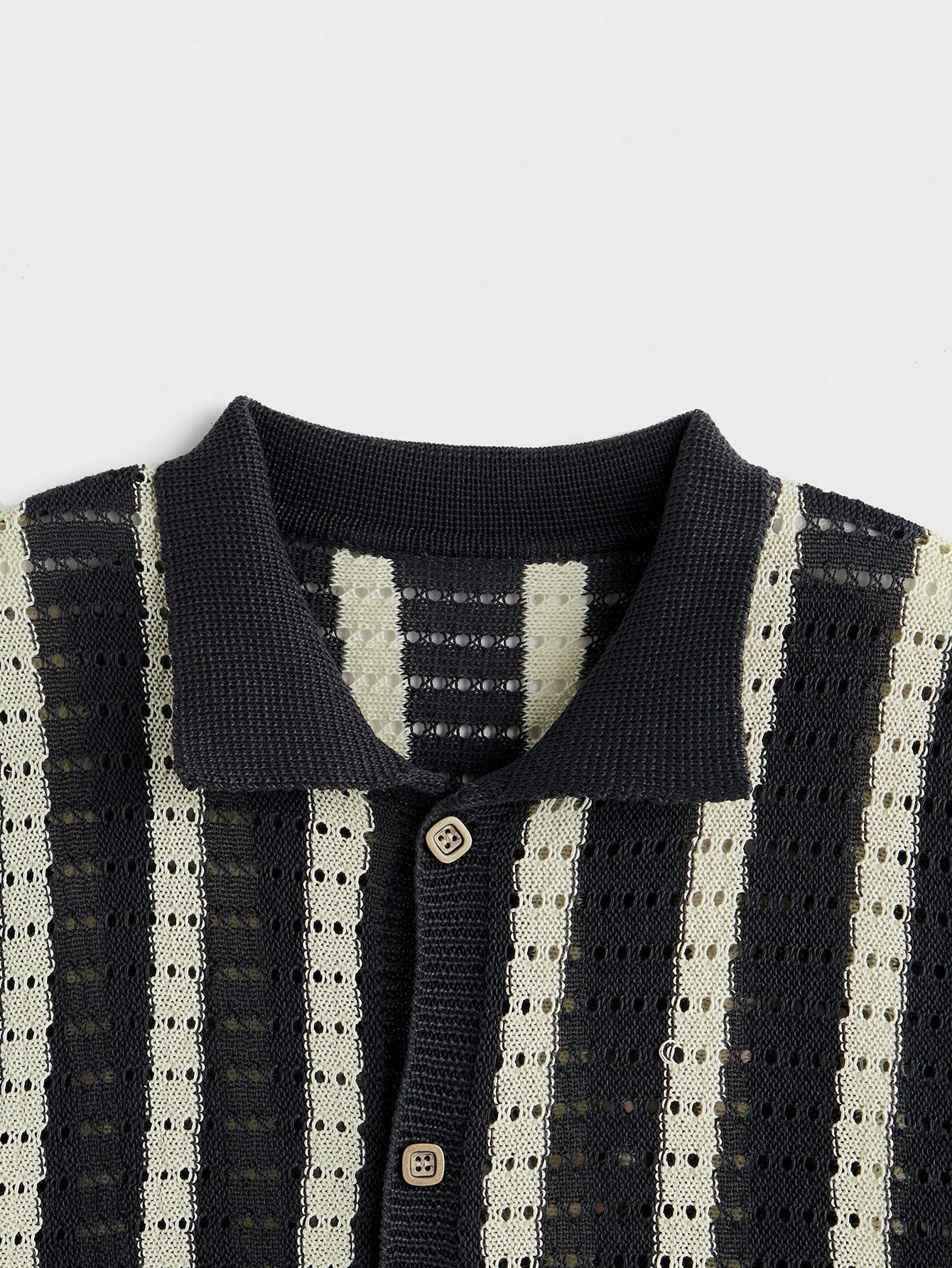 Camisa de Botão em Tricô Leve - Camisa Phuket