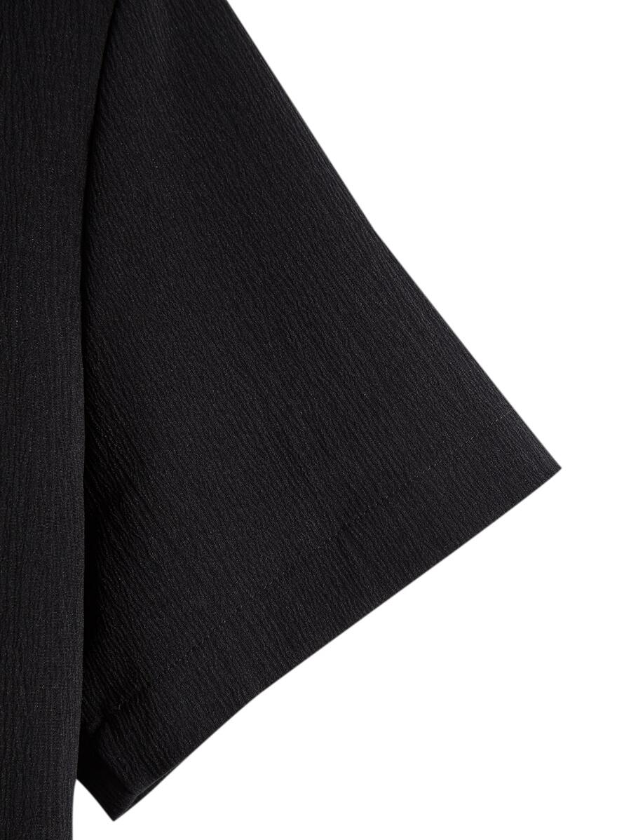 Camisa de Botão Masculina Gola Padre- Camisa Santorini