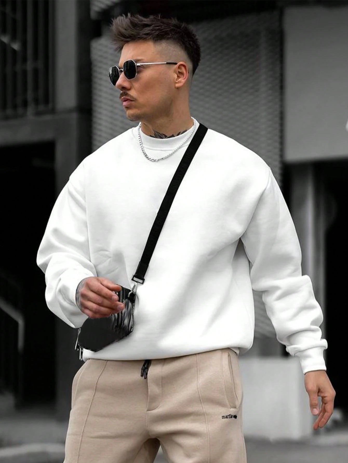 Suéter Masculino Liso - Suéter Amsterdã