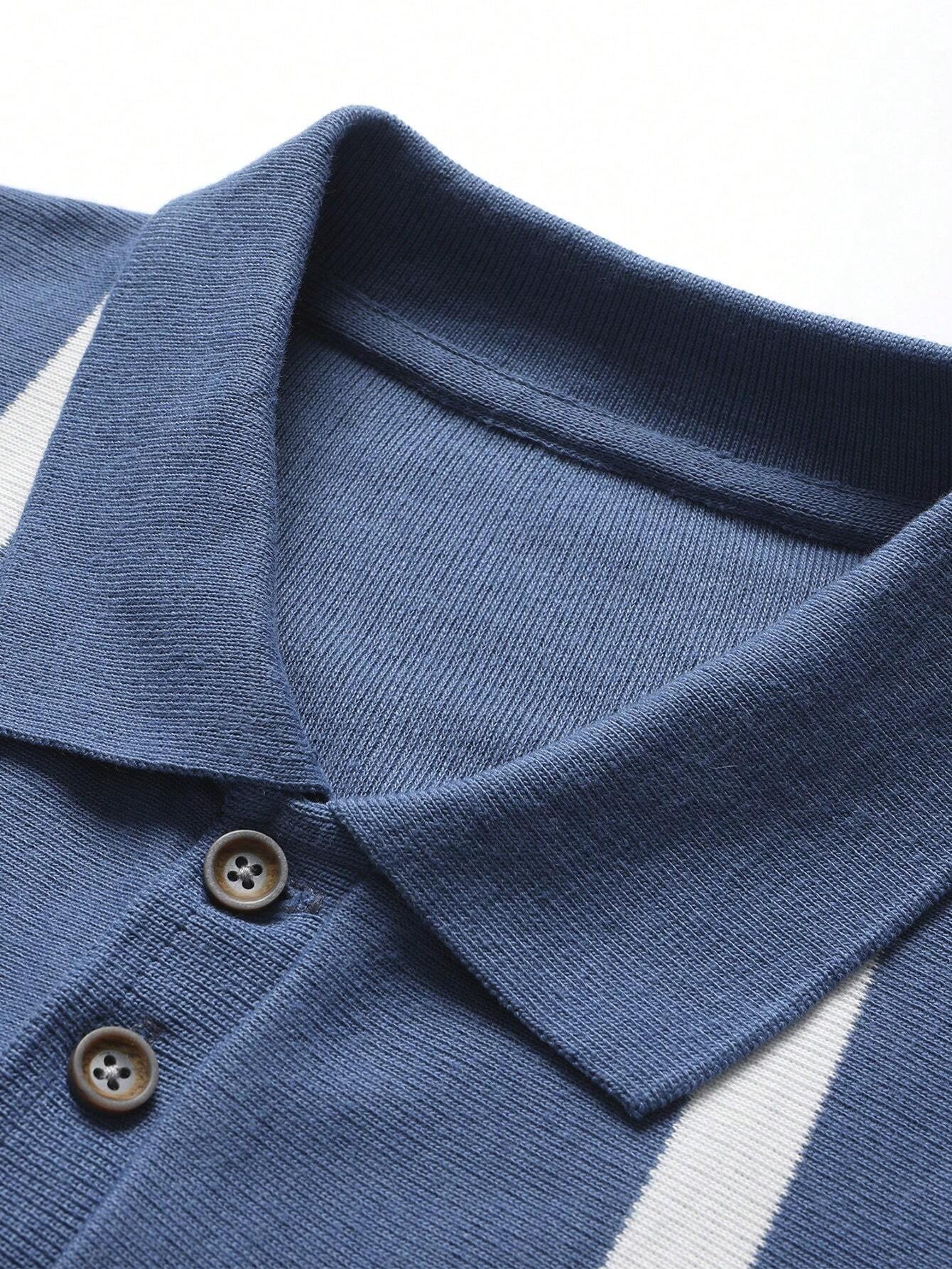 Camisa Polo Listrada Masculina - Camisa Manilla