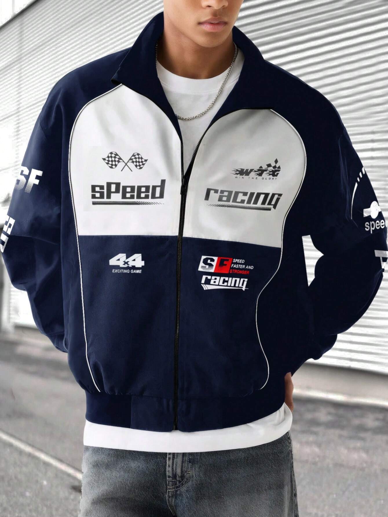 Jaqueta Masculina - Jaqueta Mônaco Racing