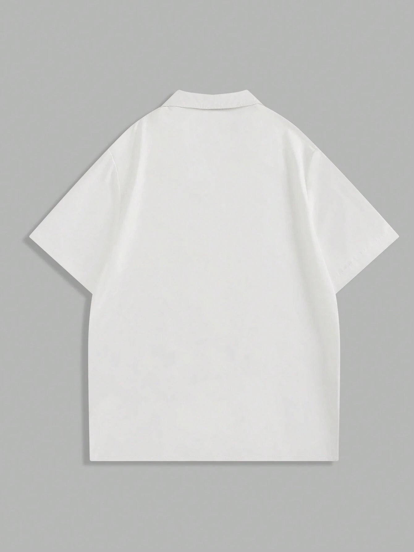 Camisa de Botão Branca com Anjos - Camisa Angel Legacy