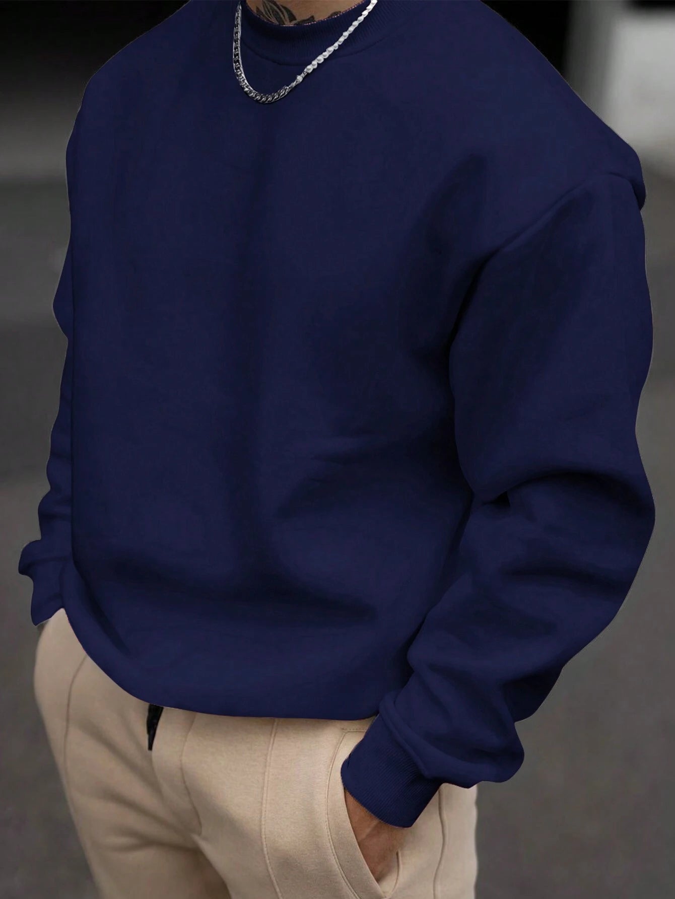 Suéter Masculino Liso - Suéter Amsterdã