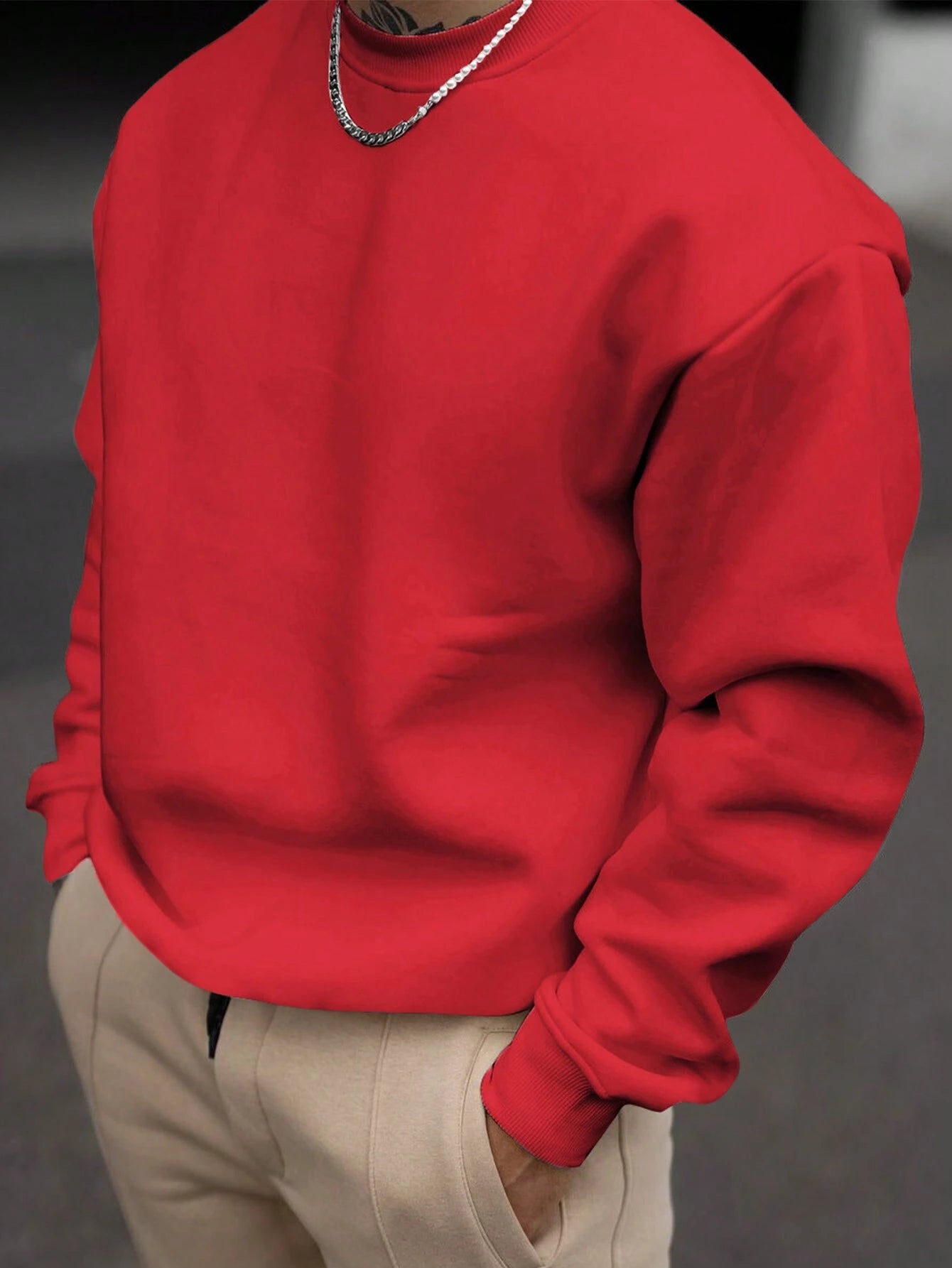 Suéter Masculino Liso - Suéter Amsterdã