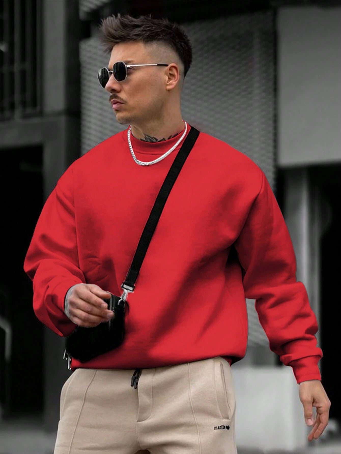 Suéter Masculino Liso - Suéter Amsterdã