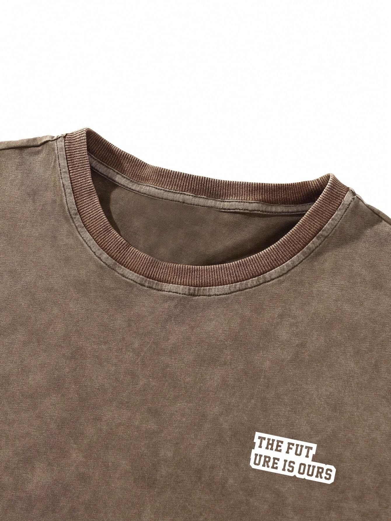 Camiseta Masculina Estonada Oversized - T-Shirt Futury Lady
