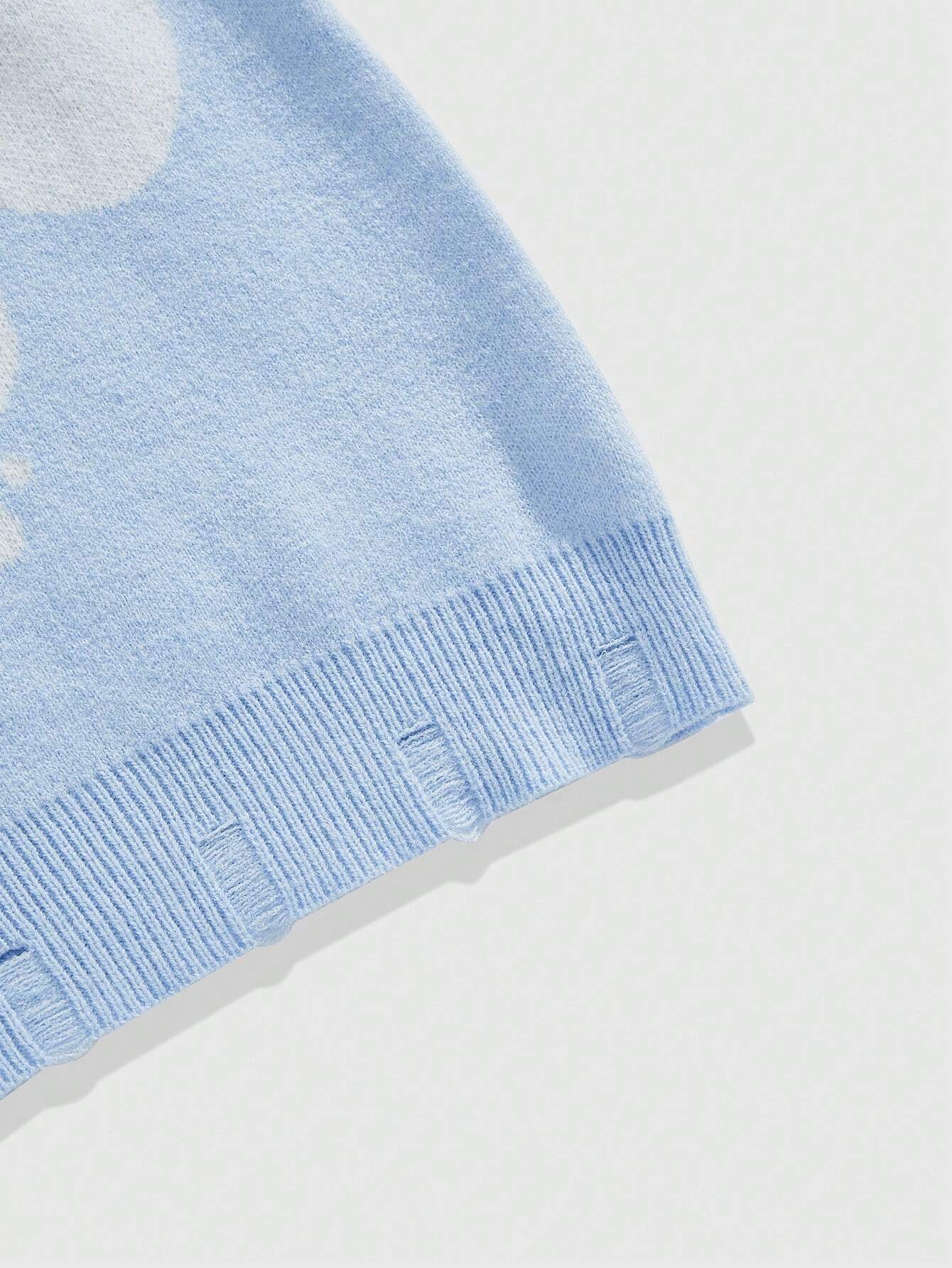 Súeter Masculino Estampado - Suéter Spike