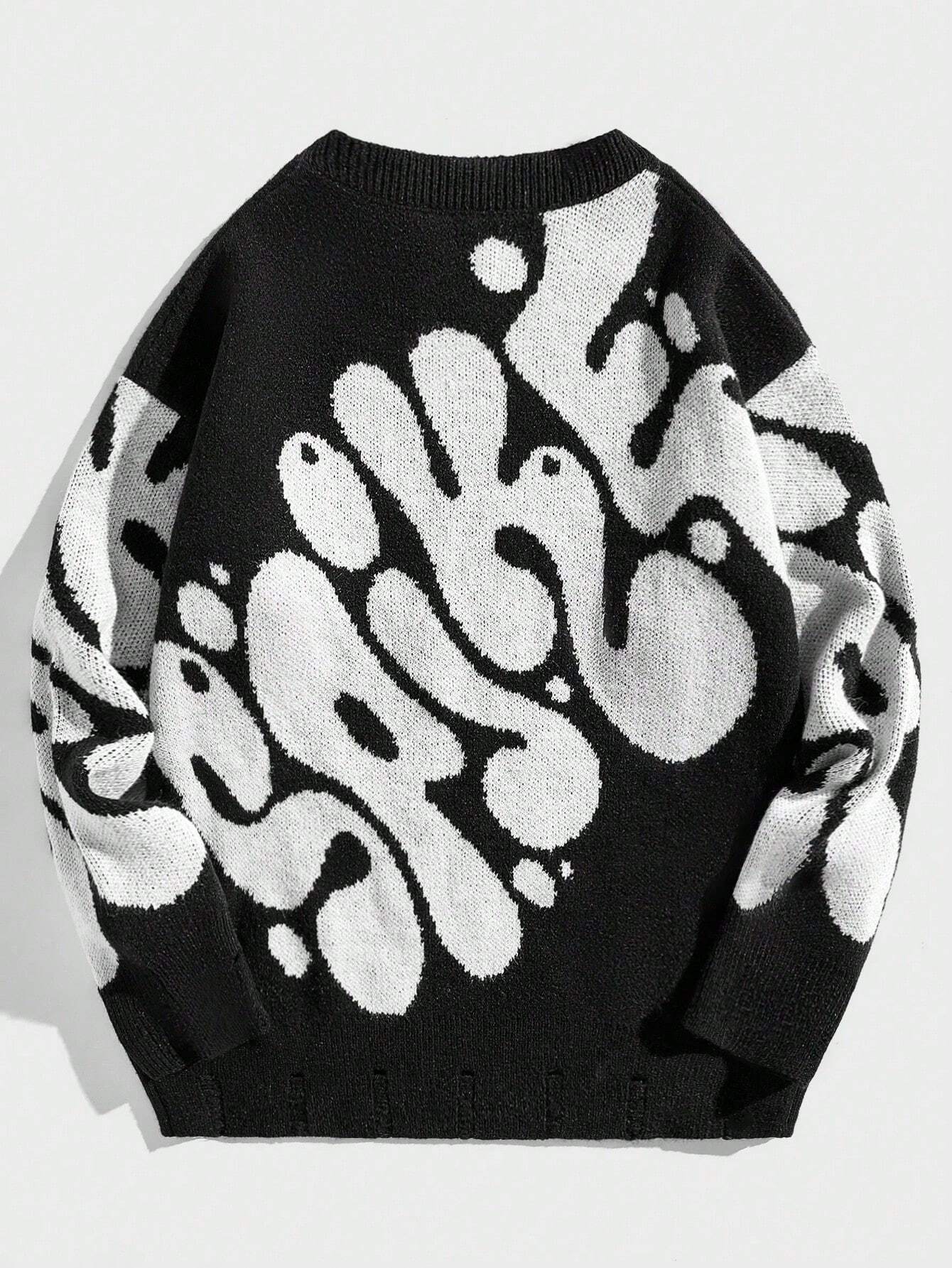 Súeter Masculino Estampado - Suéter Spike