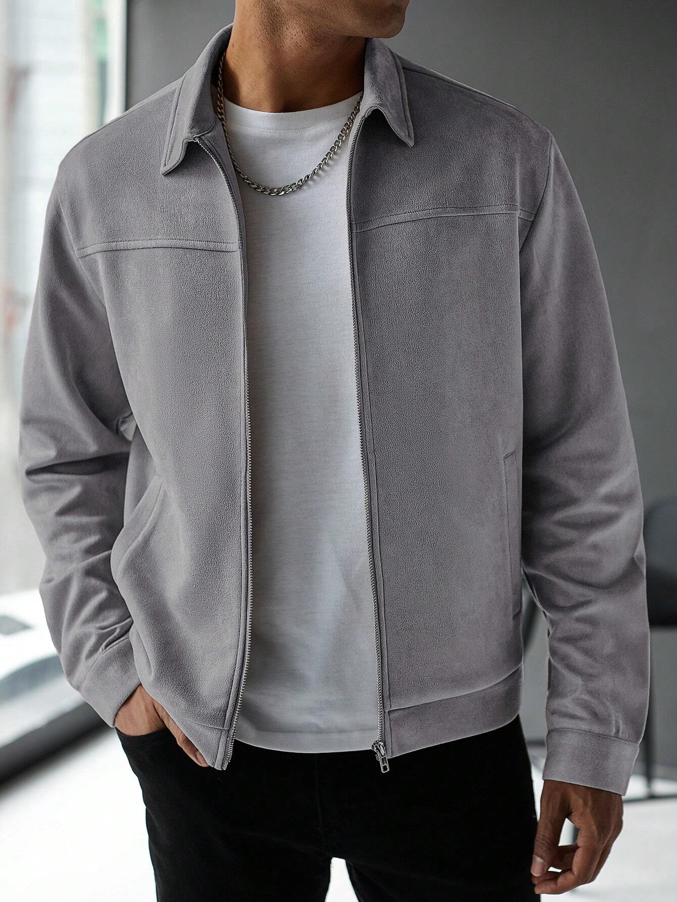 Jaqueta Masculina com Zíper - Jaqueta Melbourne