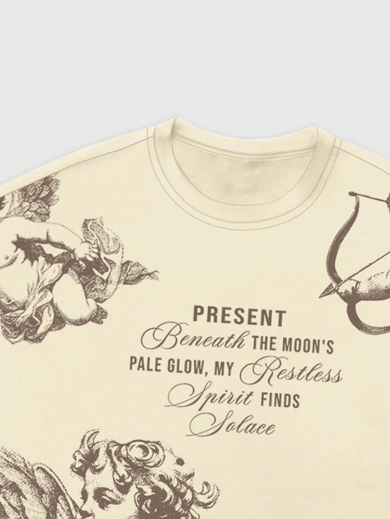 Camiseta Oversized Masculina - T-shirt Living Angels