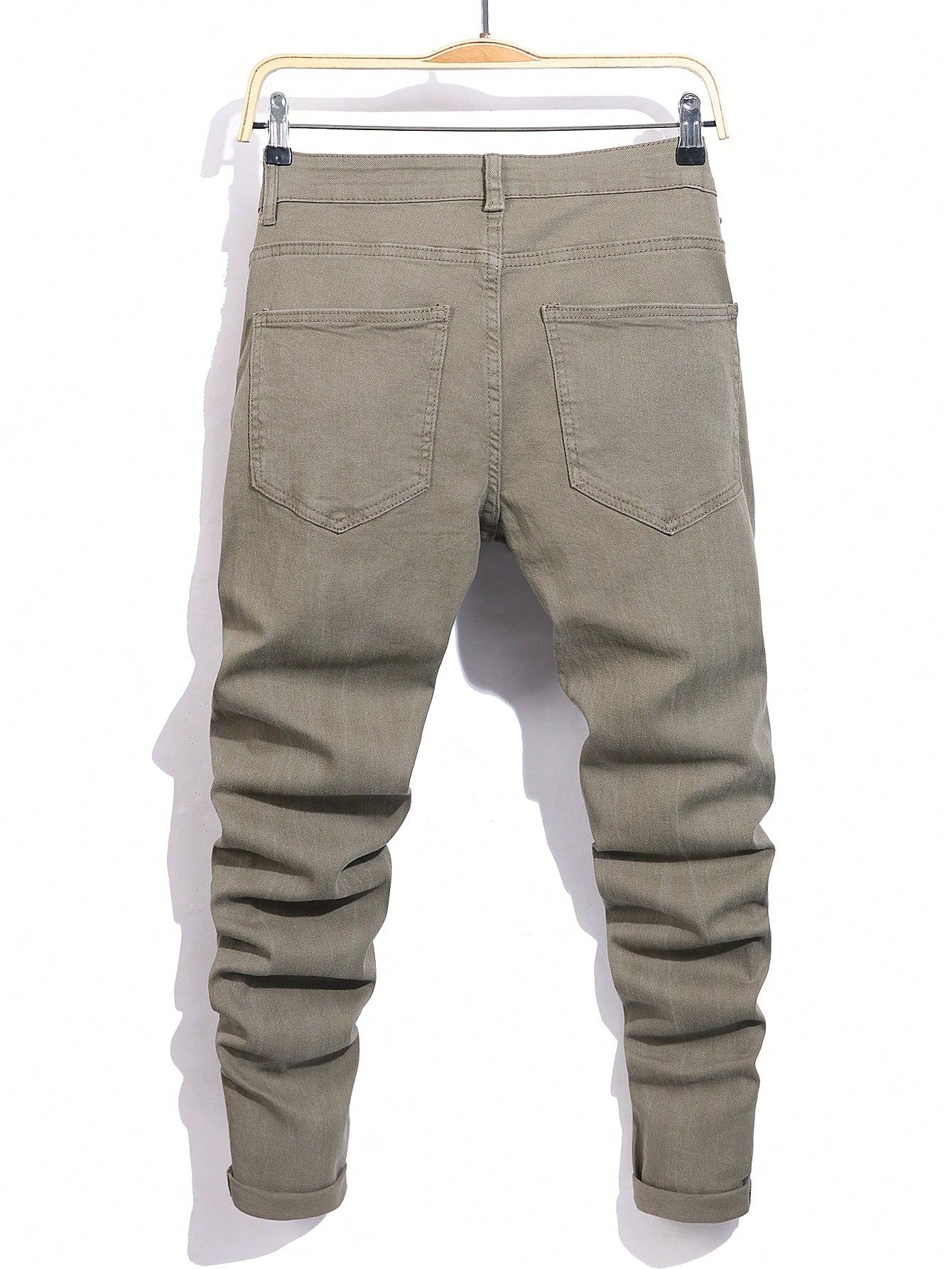 Calça Masculina com Detalhes Rasgados - Calça Victoria