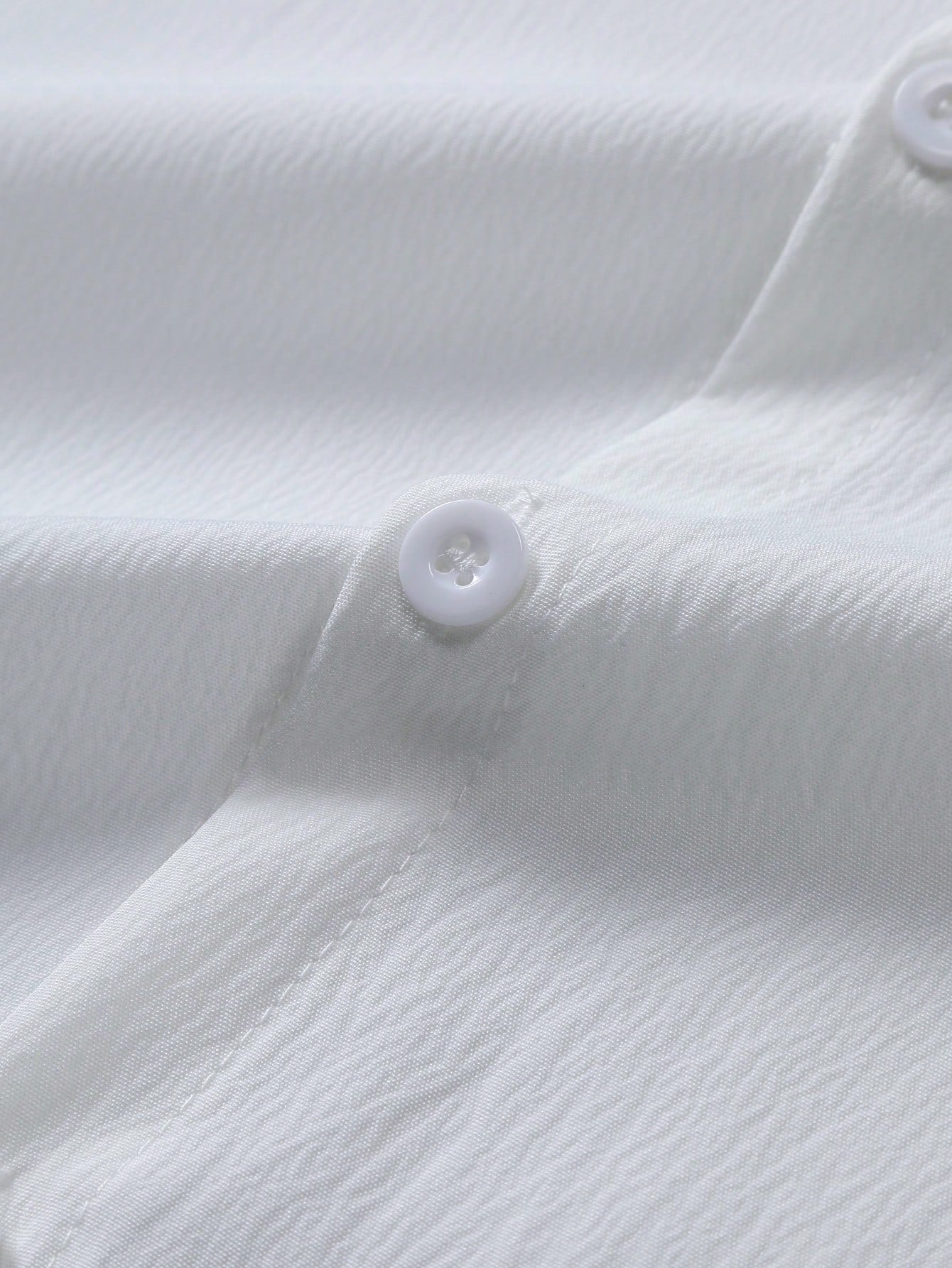 Camisa de Botão Masculina Gola Padre- Camisa Santorini