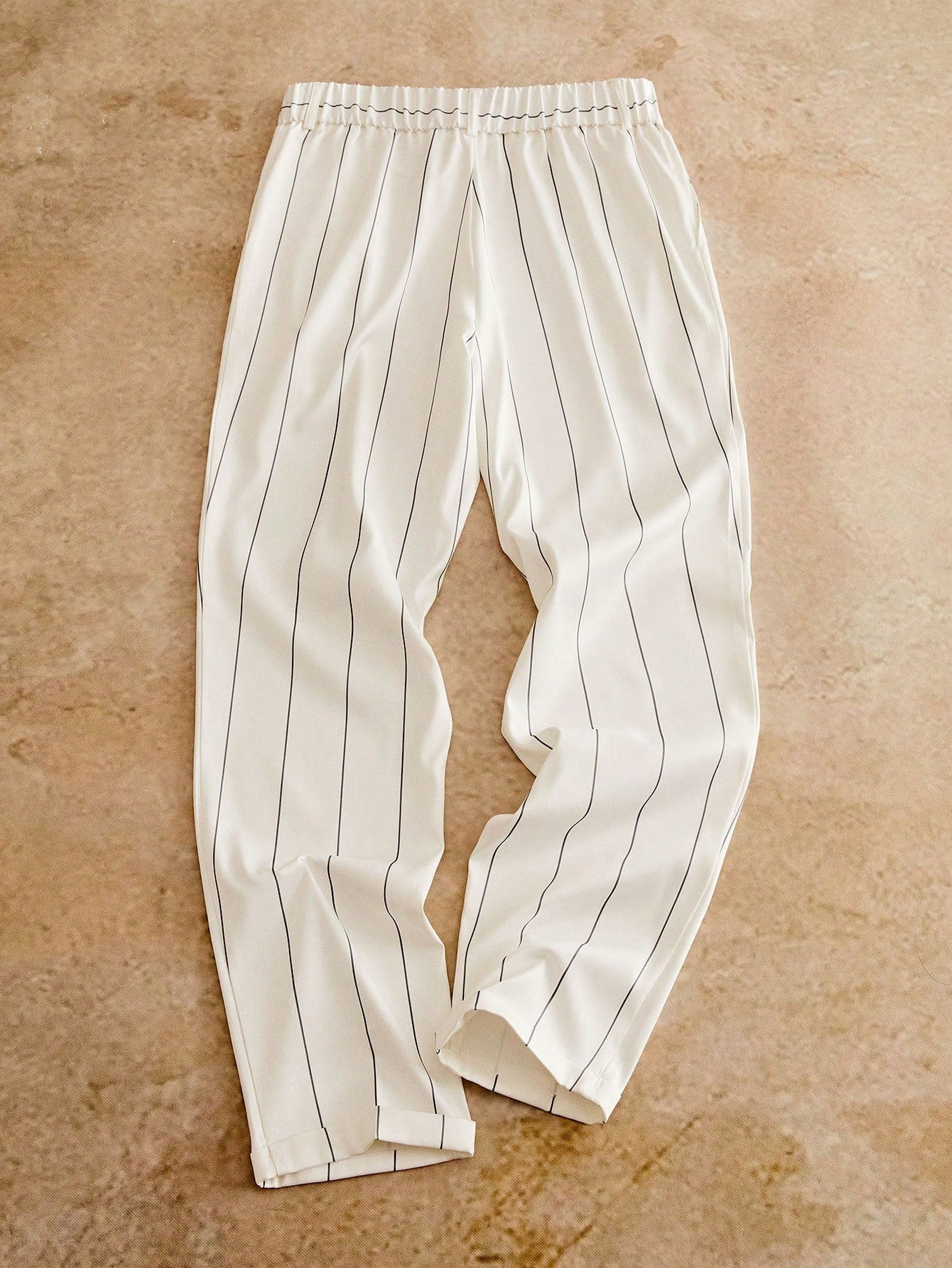 Calça Masculina Listrada - Calça Adelaide