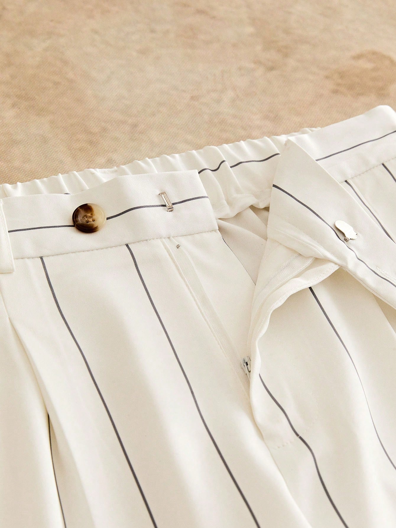 Calça Masculina Listrada - Calça Adelaide