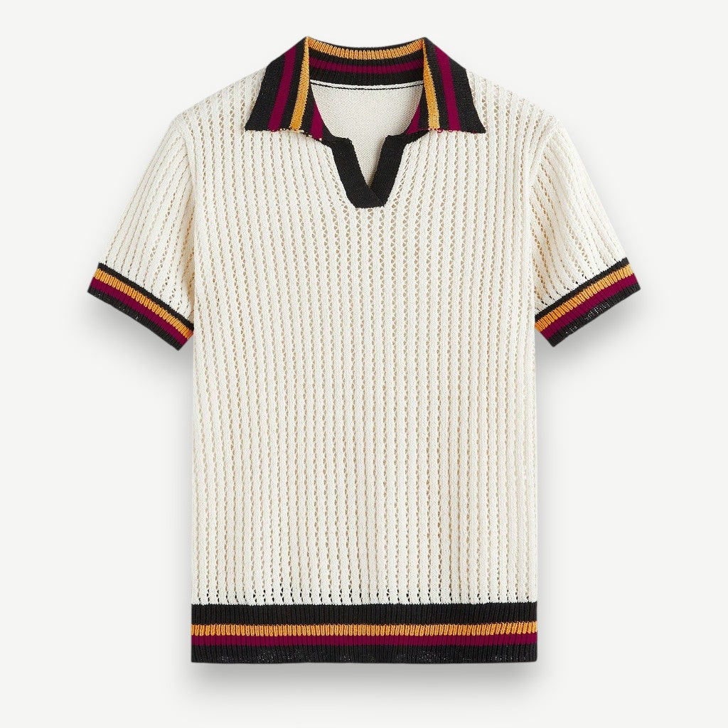 Camisa Polo em Tricô Leve - Camisa Bréscia